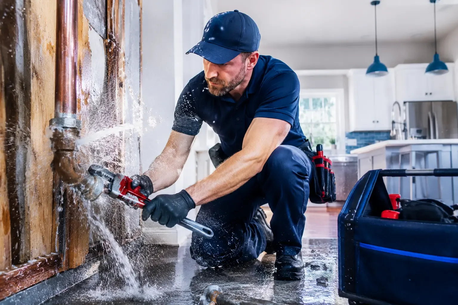 Local emergency pipe repair professionals in Okay, OK